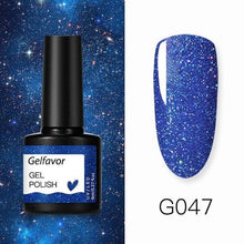 Load image into Gallery viewer, Gelfavor 8ml Gel Nail Polish Glitter For Manicure set - The World&#39;s Shop
