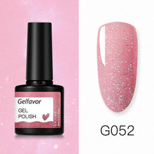 Load image into Gallery viewer, Gelfavor 8ml Gel Nail Polish Glitter For Manicure set - The World&#39;s Shop
