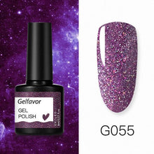 Load image into Gallery viewer, Gelfavor 8ml Gel Nail Polish Glitter For Manicure set - The World&#39;s Shop
