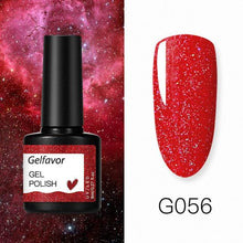 Load image into Gallery viewer, Gelfavor 8ml Gel Nail Polish Glitter For Manicure set - The World&#39;s Shop
