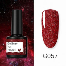 Load image into Gallery viewer, Gelfavor 8ml Gel Nail Polish Glitter For Manicure set - The World&#39;s Shop
