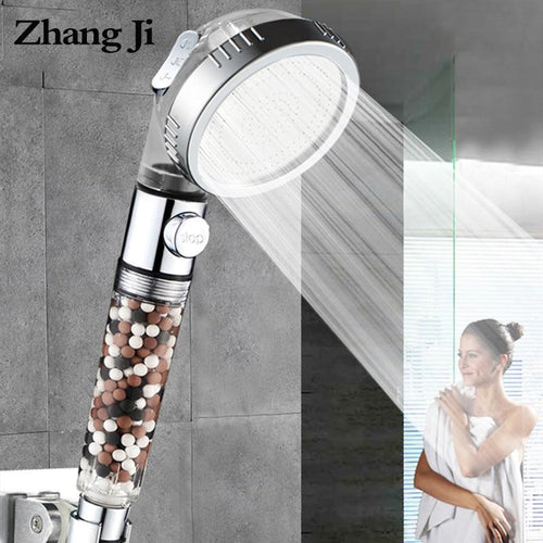 3-Function SPA shower head with switch on/off button - The World's Shop